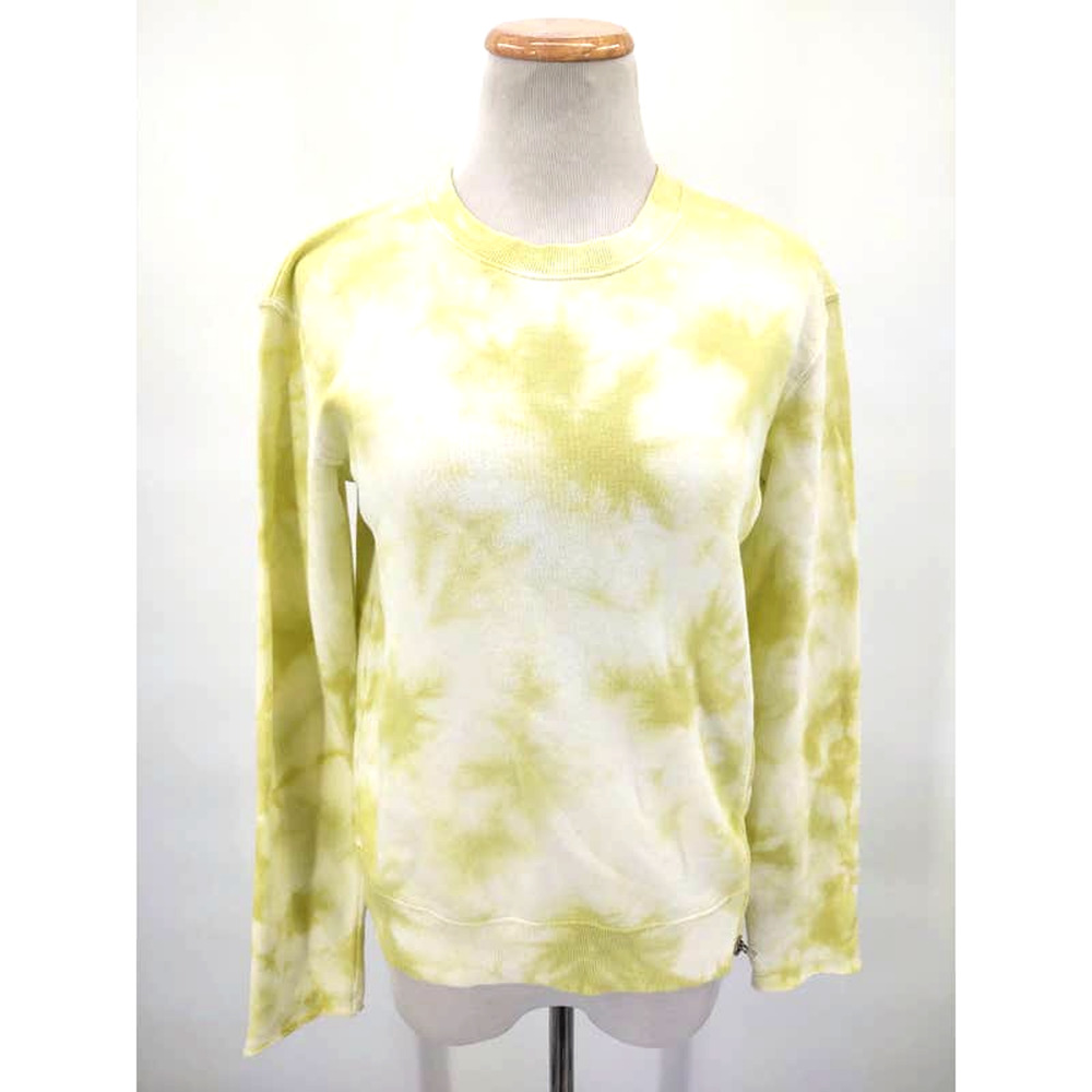 NWT Joylab Lime Green Tie dye pop over sweatshirt in size XS